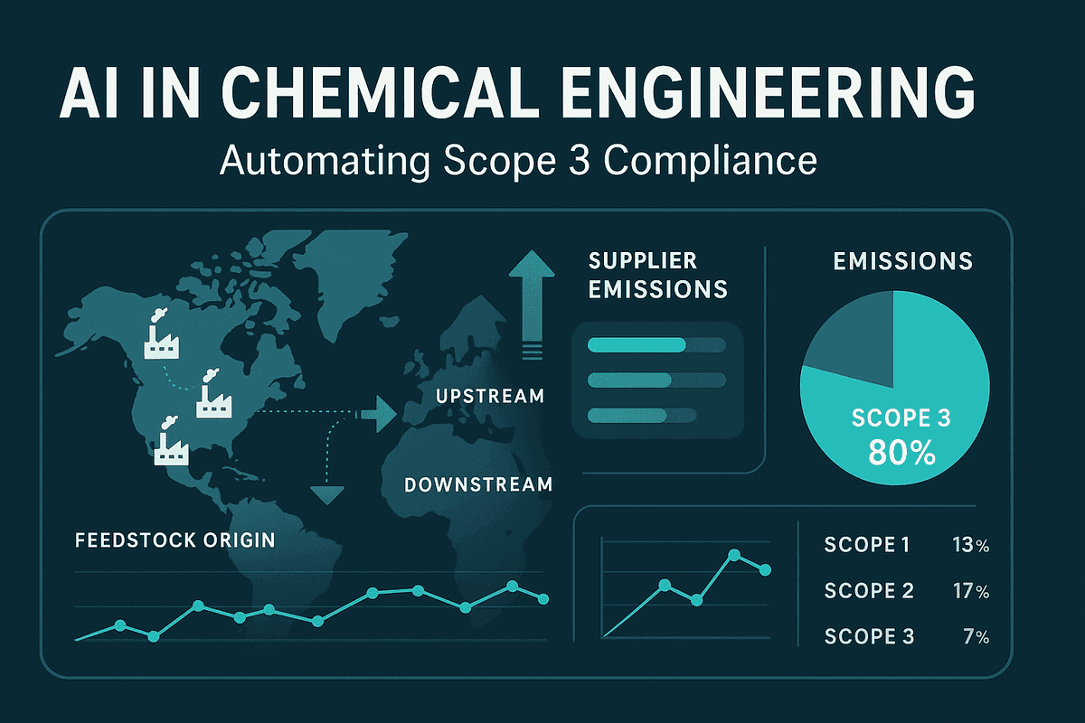 AI in Chemical Engineering | Automating Scope 3 Compliance