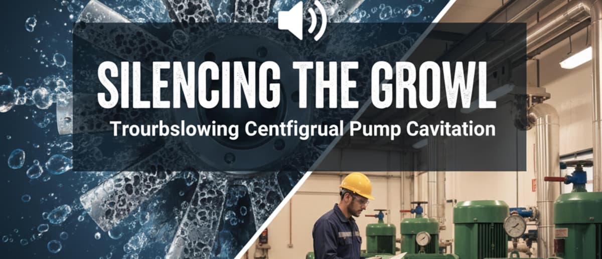 A Practical Guide to Troubleshooting Centrifugal Pump Cavitation
