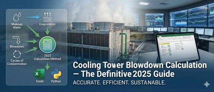 Cooling Tower Blowdown Calculation – The Definitive Guide